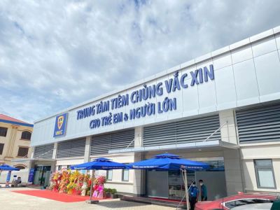 Thi công hạng mục quảng cáo hệ thống tiêm chủng VNVC