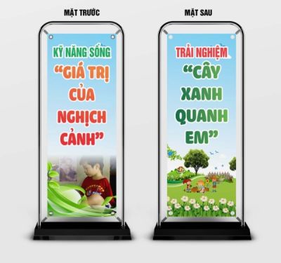Standee chân nước
